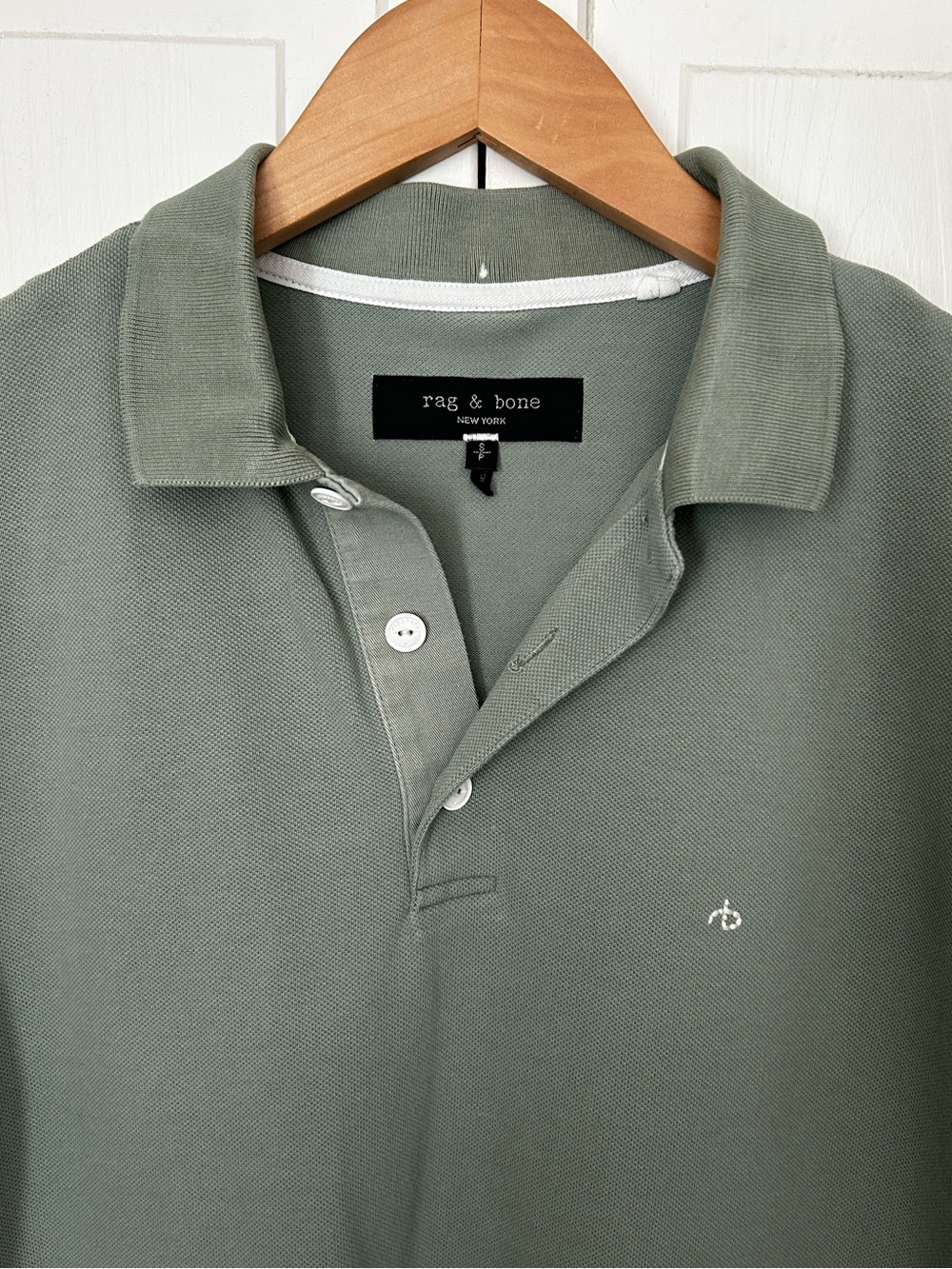Rag & Bone Men’s Size S Short Sleeve Vintage Polo